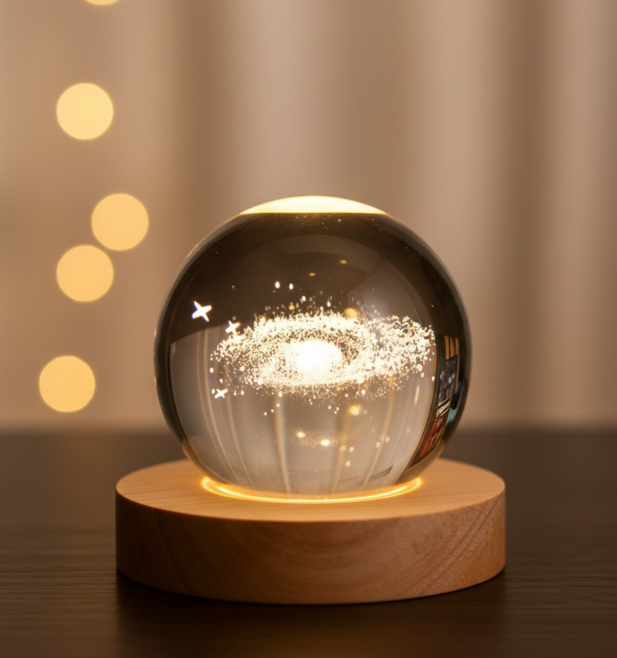 Boule de Cristal Lumineuse GLOWZY™