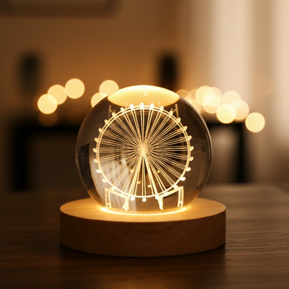 Boule de Cristal Lumineuse GLOWZY™