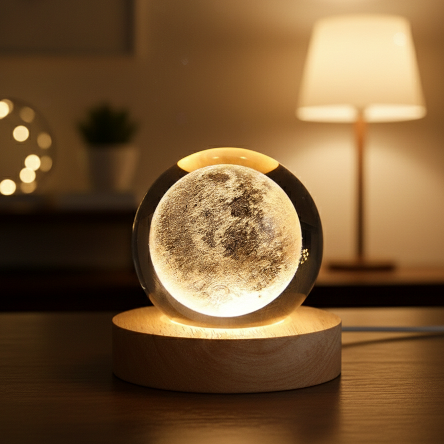 Boule de Cristal Lumineuse GLOWZY™