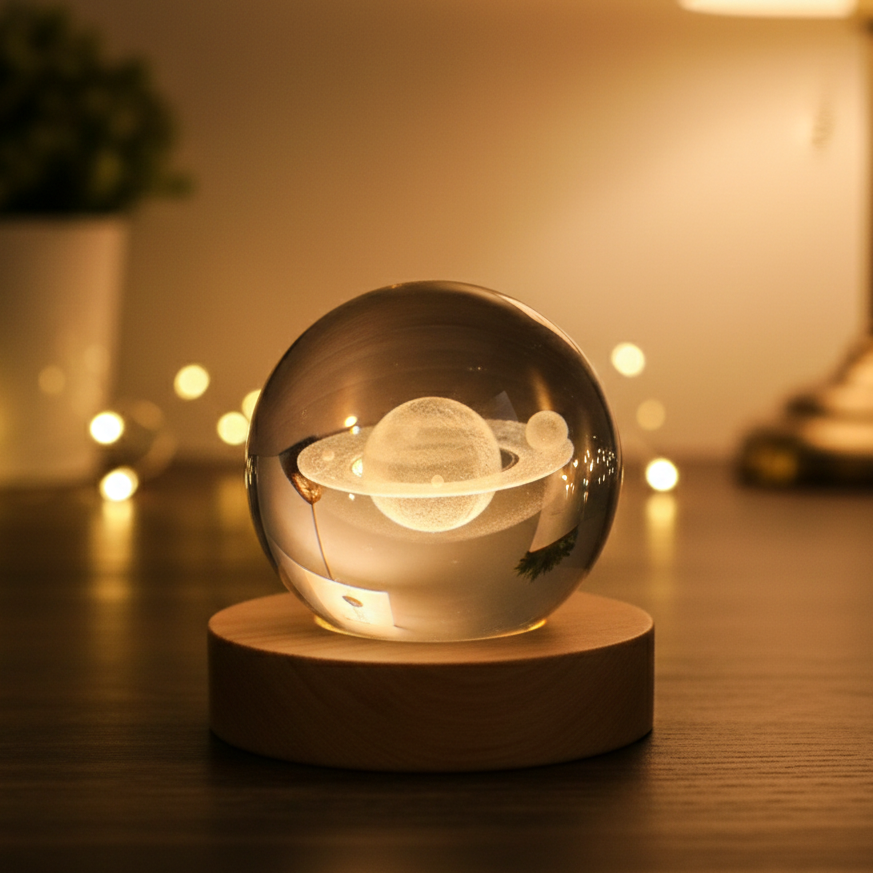 Boule de Cristal Lumineuse GLOWZY™